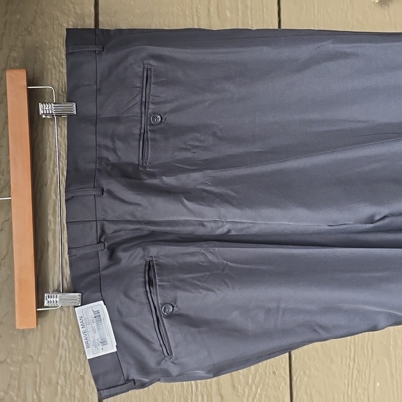 Braveman Men's Mod Mp200-05 Charcoal Gray Two-piece Suit 50r 44w NWT - Picture 15 of 17